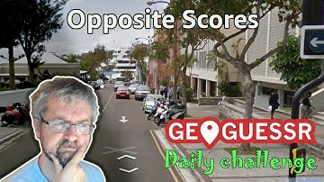 Geoguessr Daily Challenge - No Move September Challenge - Polar Opposite Rounds