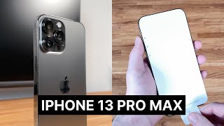 iPhone 13 Pro Max Graphite Unboxing + First Impressions