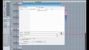 Samplitude Basics 48:Range Audio Export.