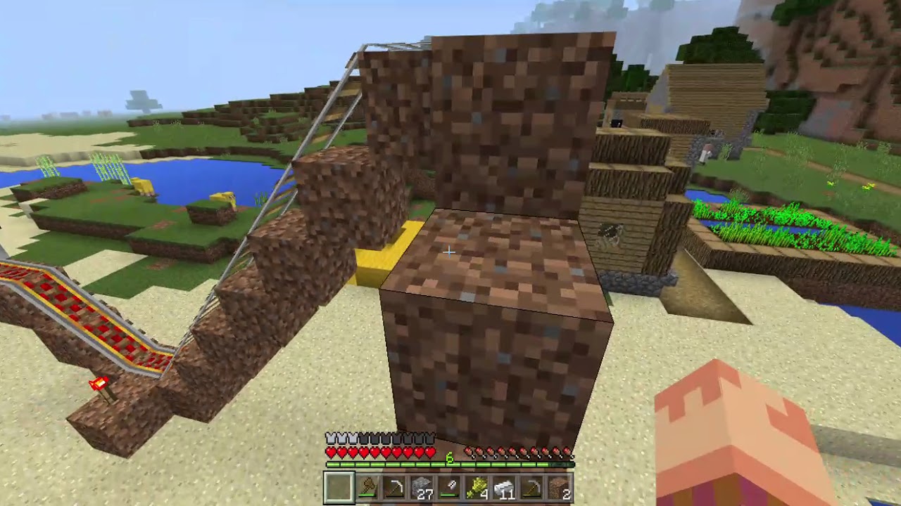 Minecraft Olympic 2018 ngày 4: Trượt tuyết nhảy xa (Ski jumping)