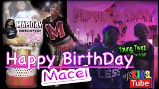 Macei- BadKid Macei Birthday Party Hosted By Young Twez The Artist (Pt.1)