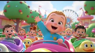 Family Fun Laugh Ride 🎡🎉 | Fun Ride Song for Kids | Preschool Adventure Video