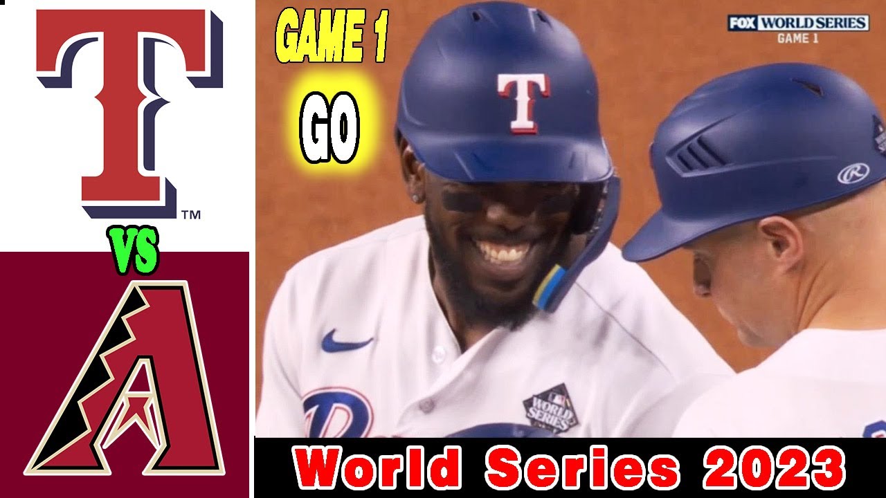 Diamondbacks vs Rangers [World Series Game 1] Game Highlights 10/27/23 ...