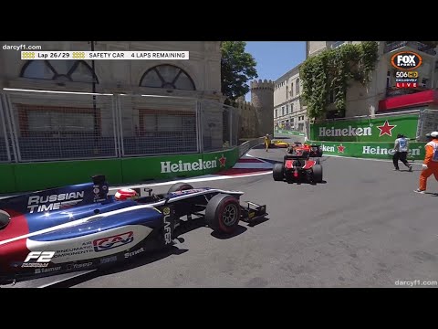 Baku Street Circuit Turn 8 Crash Compilation