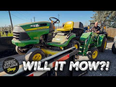Saving a 20 Year Old John Deere Lawn Mower | Will It Mow?!