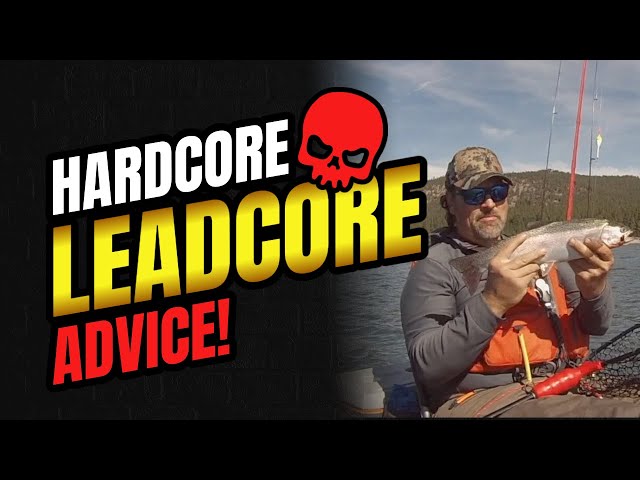 Lead Core Line Tips to Troll for Rainbow Trout 