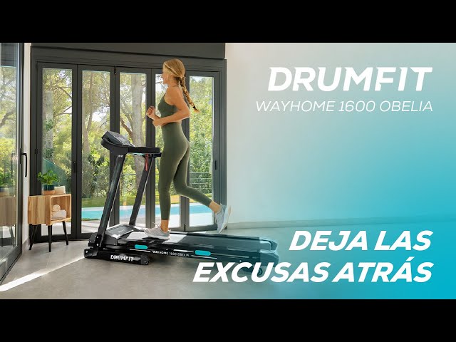 DrumFit WayHome 1600 Obelia Ultraflex Cinta de correr Cecotec