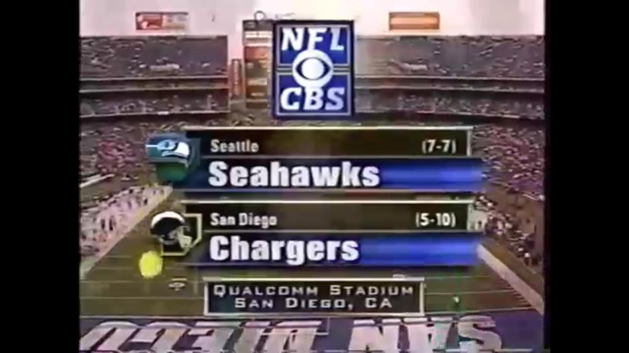 2001-12-30 Seattle Seahawks vs San Diego Chargers - YouTube