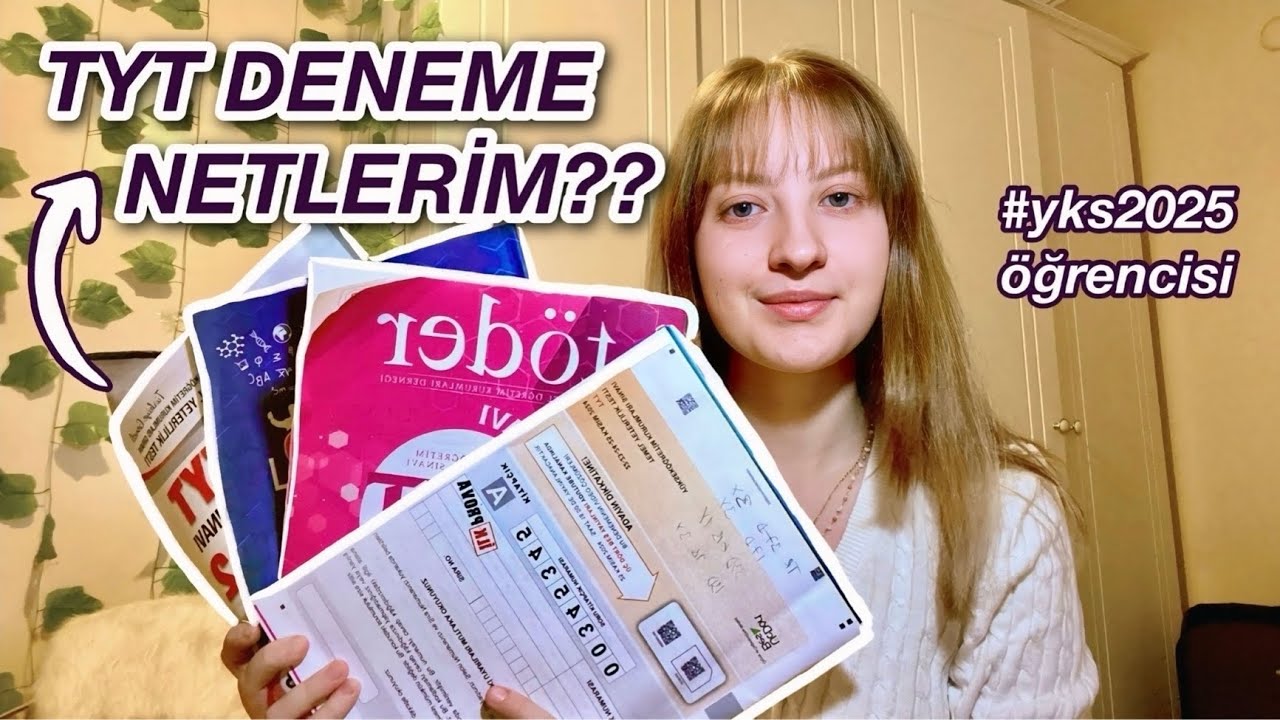 TYT DENEMELERİNDE KAÇ NET YAPIYORUM?🤷‍♀️ | YKS SÜRECİM NASIL İLERLİYOR...