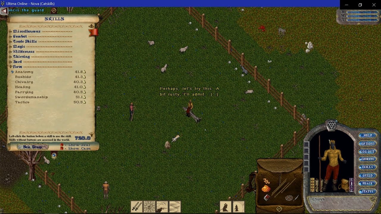 Ultima Online Sampire Template