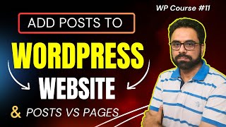 How to Add WordPress Posts | WordPress Pages vs Posts | WordPress Full Course | Robin Mehta