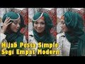 Hijab Pesta Simple Segi Empat Modern by Revi