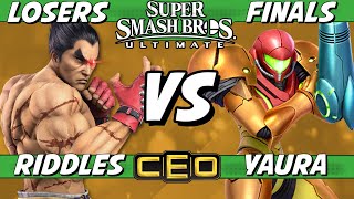 CEO 2023 - Riddles (Kazuya) vs Yaura (Samus) Losers Finals - Smash Ultimate