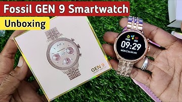 Fossil GEN 9 Smartwatch Unboxing | Gen 9 Diamond Smart Watch