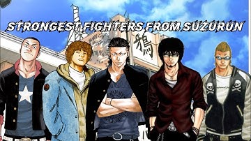 Top 20 Strongest Fighters From Suzurun #manga #crows #crowszero