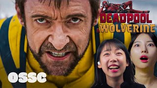 Korean Girls React To 'Deadpool \& Wolverine Trailer' | 𝙊𝙎𝙎𝘾