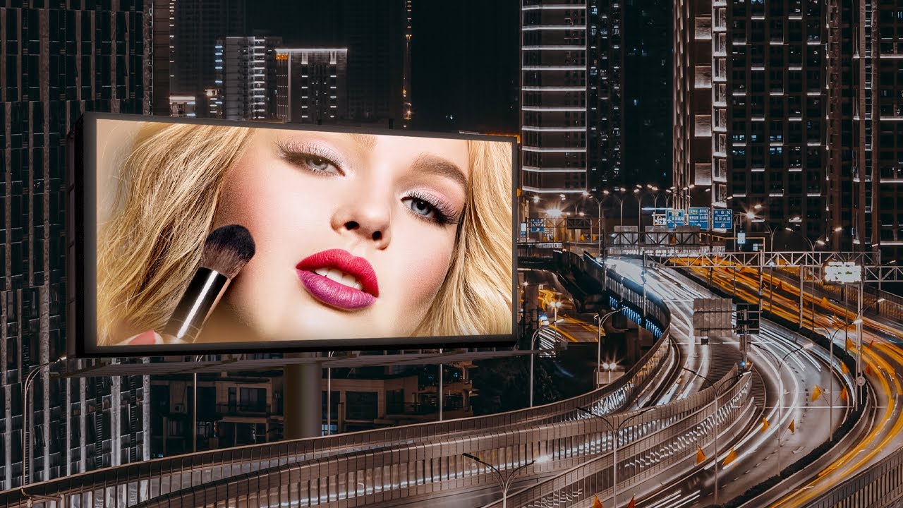 High Definition LED Display Screen Programmable - YouTube