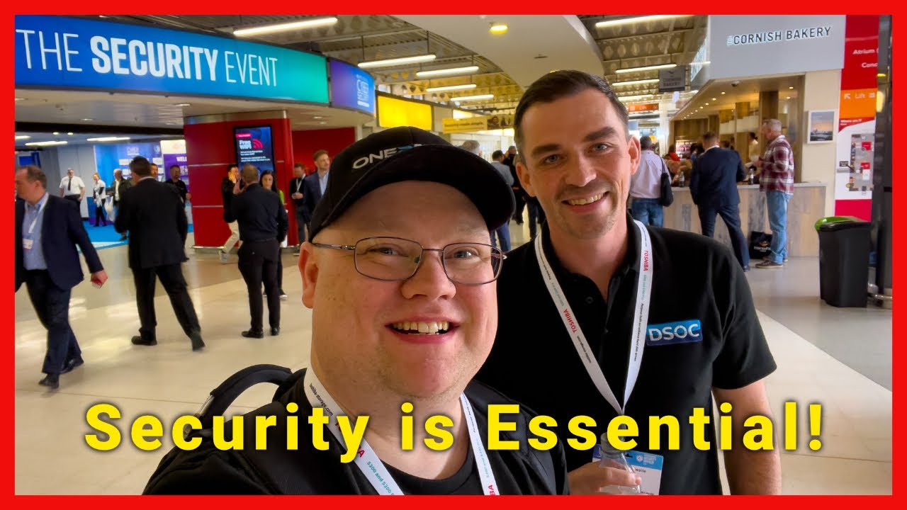 I felt like I was being watched! | The Security Event NEC Business Vlog ...