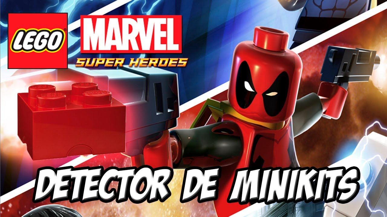 LEGO Marvel Super Heroes Guía - Desbloqueo Ladrillos Rojos - Parte - Detector de Minikits YouTube