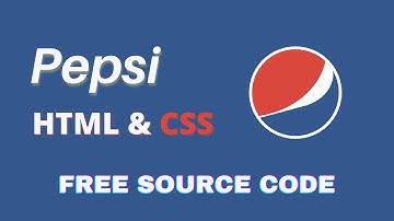HTML and CSS Project | Pepsi Logo | Dev-Discover