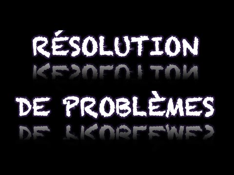 Vidéo: Qu'est-ce qu'un groupe de résolution de problèmes ?