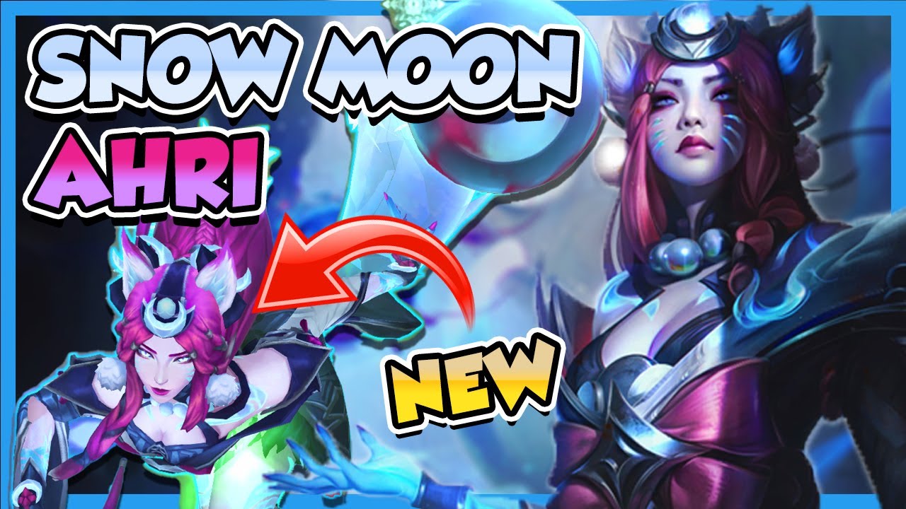 A NEW MOON RISES WITH AHRI'S FIRST SKIN SINCE ASU! | Snow Moon Ahri Gameplay - Impressions & Review
