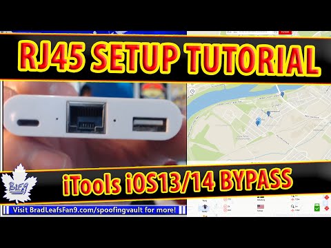 iTools RJ45 Adapter Setup Tutorial - iOS13/14 15km limit BYPASS