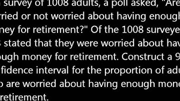 Statistical Question Solution