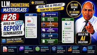 LLM Engineering Masterclass #26: Build an NHS Hospital Report Summariser