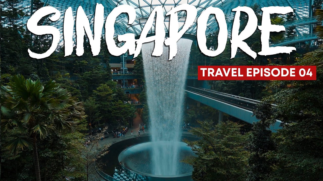 World’s Biggest Indoor Waterfall 😱 The JEWEL [ Singapore Ep 04 ] Mr SUKH