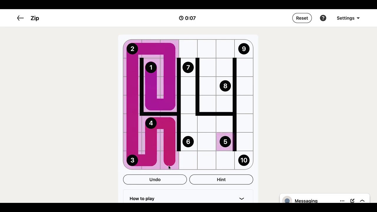 LinkedIn Zip Answer Today | 29 September 2026 - Puzzle #561