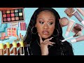 TESTING NEW MAKEUP! GLOWISH, JACLYN COSMETICS, NATASHA DENONA & MORE...