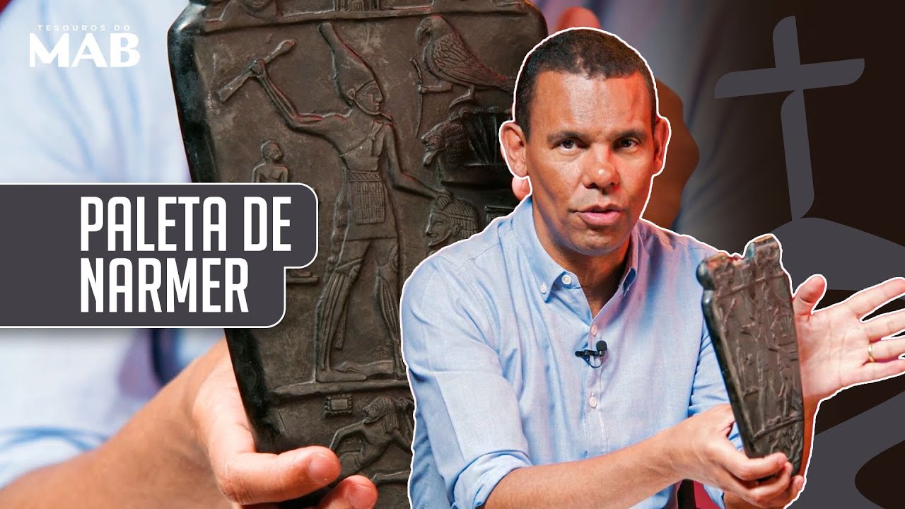 Paleta de Narmer I Tesouros do MAB com Rodrigo Silva