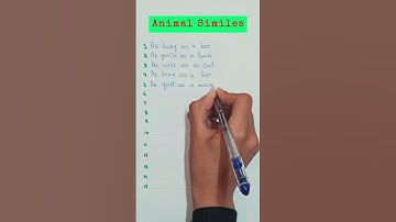Thumbnail of Animal Similes 🦓🐘