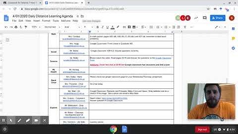 7th Grade Science Video for 4/1 Distance Learning Day 3