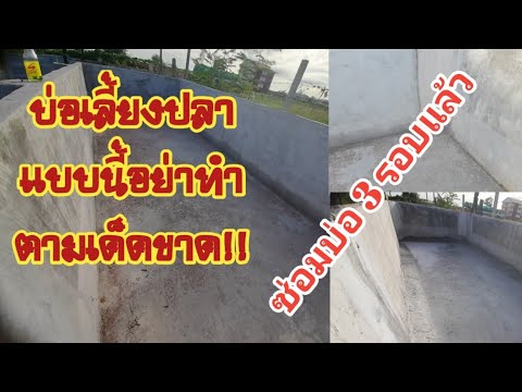 วีดีโอ: บ่อคอนกรีตพังอย่างไร?