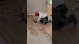 How to install Lifeproof LVP flooring! #diy flooring #LVPflooring