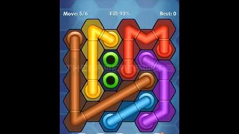 Pipe Lines Hexa Amateur Level 21-30 Solution