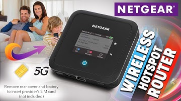Nighthawk M5 5G Mobile Hotspot with WiFi 6 (MR5200) Ultrafast 5G Wireless Hotspot Router - NETGEAR