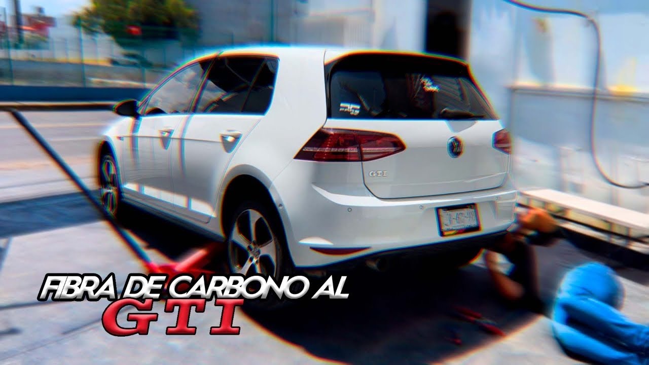 VIAJAMOS POR LAS PRIMERAS MODIFICACIONES DEL GTI… TODO EN FIBRA DE CARBONO | OswyLopez