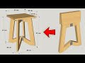 How to make a simple folding chair step by step