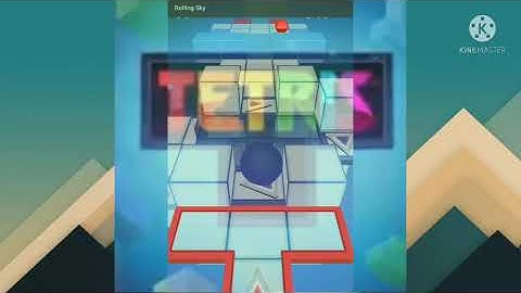 rolling sky kinemaster - tetris of the block level 8