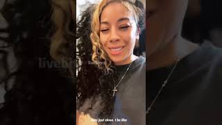 Keyshia Cole says her eyes are hard to open, which makes people think she's a stoner #keyshiacole