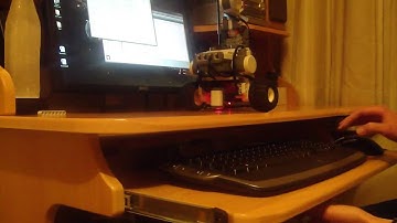 Nxt Segway using light sensor (very stable!) (Part 2 Robot demo)