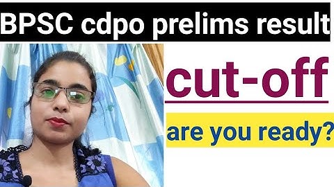 bpsc cdpo prelims result 2022