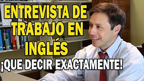 ¿Cómo puedo presentarme en inglés en una entrevista?