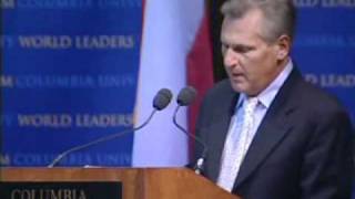 "Poland in a Changing World", President Aleksander Kwaśniewski, President of Poland