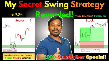 Swing Trading Strategy That Actually Works  Entry To Exit Explained | Trading Journal | In Tamil