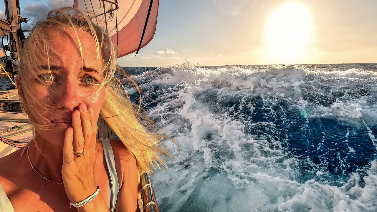 ⁣ROUGH SAILING, Sick & Exhausted (Pt. 2 of 3)  ⛵️  Sailing Vessel Delos Ep. 526