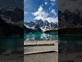 This is lake Moraine 😮💨